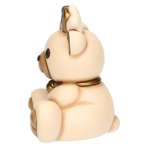 Teddy Buon Anno 2027, oro,  in ceramica