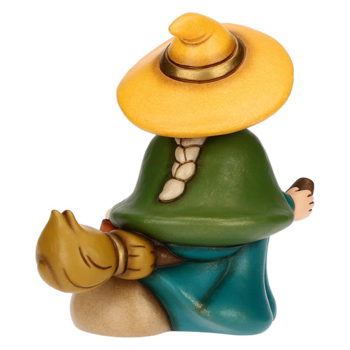Befana Berta con sacco dei regali, media