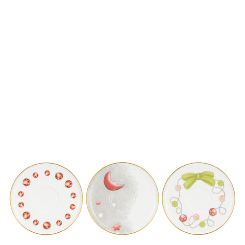 Set 6 tazzine espresso in porcellana Artemis