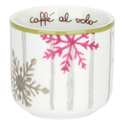 Set 6 caffeini in porcellana Artemis