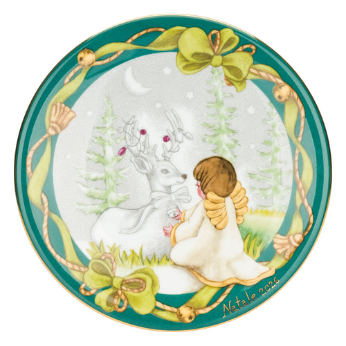 Piattino dessert Limited Edition 2026 in porcellana Artemis