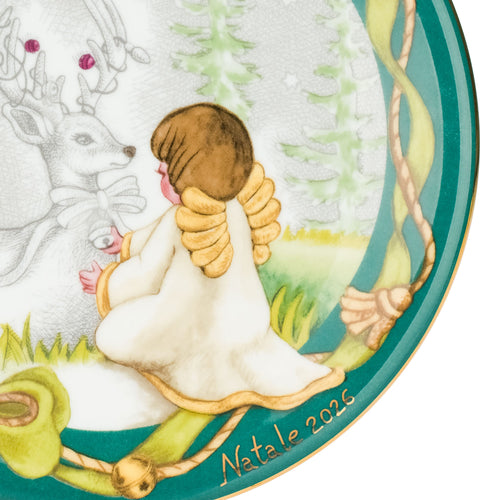 Piattino dessert Limited Edition 2026 in porcellana Artemis