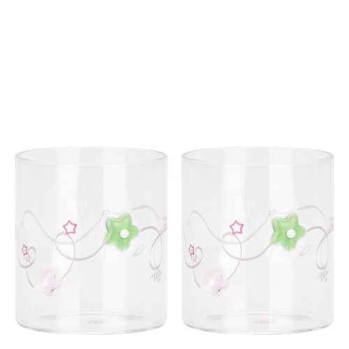 Set 2 bicchieri con stelle Artemis