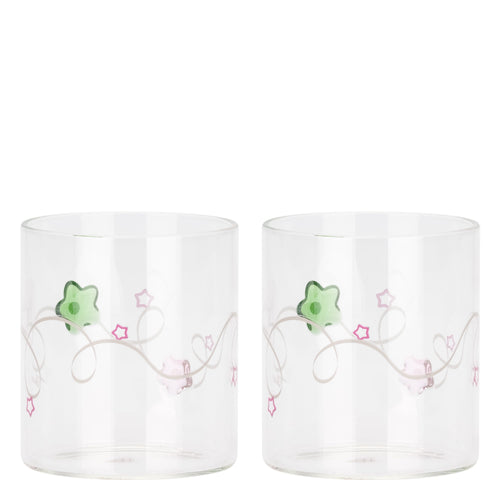 Set 2 bicchieri con stelle Artemis