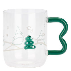 Mug in vetro alberi di Natale Artemis