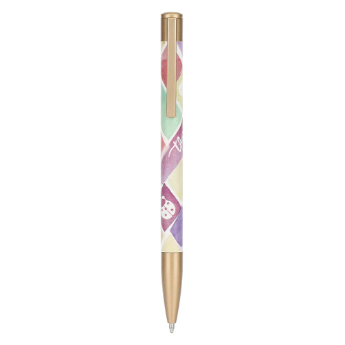 Penna con pattern e coccinella
