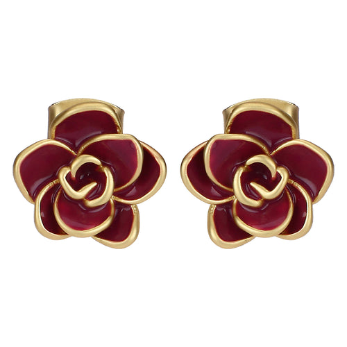 Pin magnolia viola smaltato