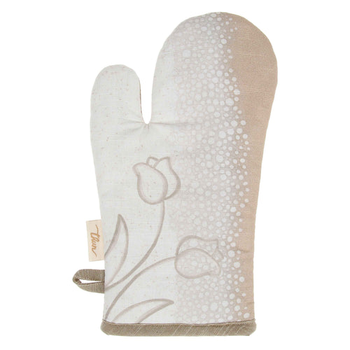 Set guantone, 2 presine e vassoio, Pure Elegance
