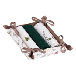 Set 3 canovacci con cestino Artemis