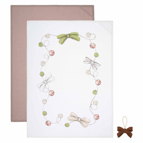 Set 2 canovacci e accessorio Fiocco