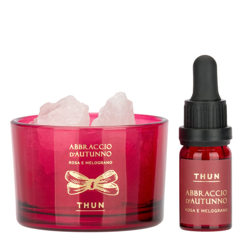Set diffusore cristalli, bordeaux