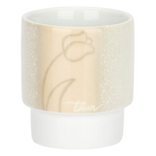 Set 6 caffeini in porcellana, Pure Elegance