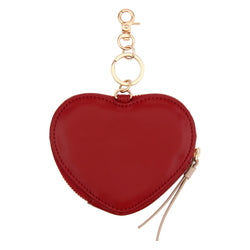 Portachiavi cuore con borchie, ribes