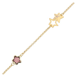 Bracciale con 3 stelle