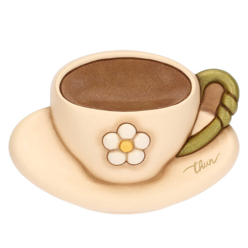 Decorazione da parete tazzina in ceramica Country Bloom, piccola