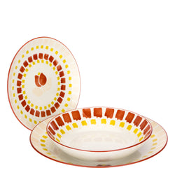 Set Piatti 18 pezzi con Tulipani - THUN T13304057P00