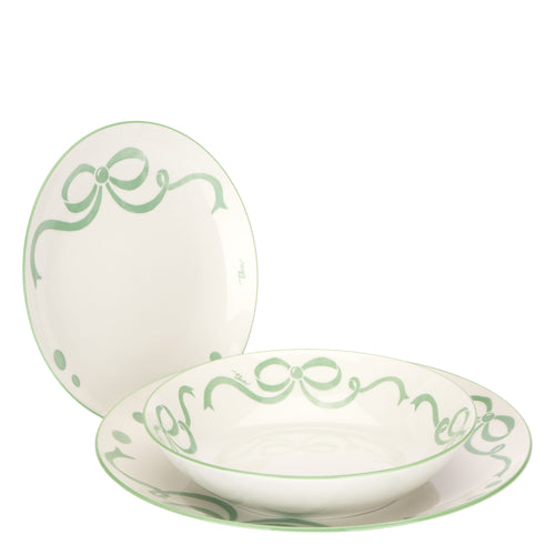 Set Piatti 18 pezzi con Fiocco - THUN T13305057P00