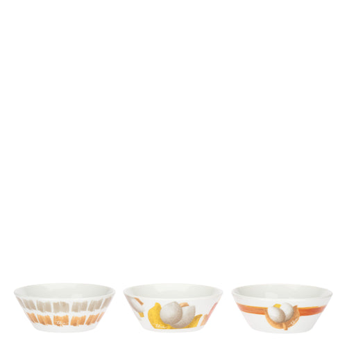 Set 3 ciotole con piatto, Tulipani - THUN T13331448P00