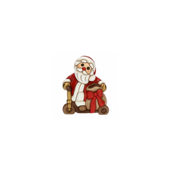Babbo Natale su monopattino