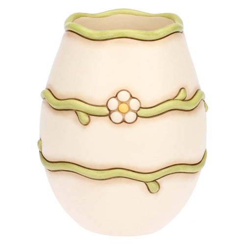 Vaso margherite in ceramica, medio
