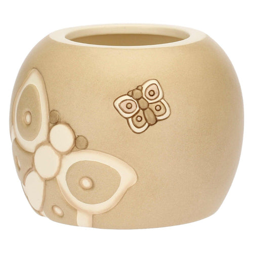 Coprivaso in ceramica Iconic Elegance, piccolo