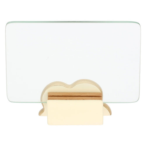 Portafoto in vetro e ceramica con base a forma di fiore Iconic Elegance - THUN C3235H87