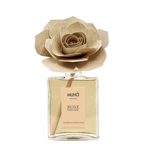 Diffusore Rosa Vaniglia e Ambra Pura