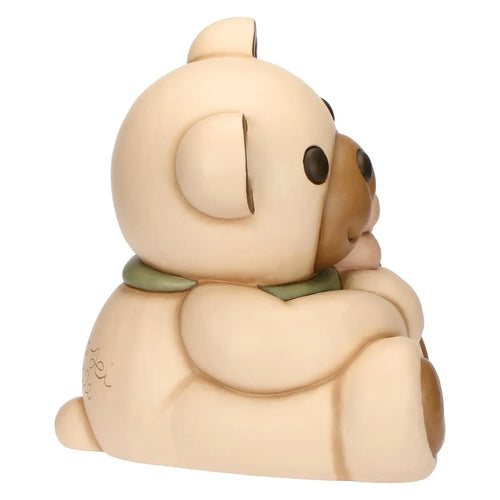 Teddy con mazzo di fiori, maxi