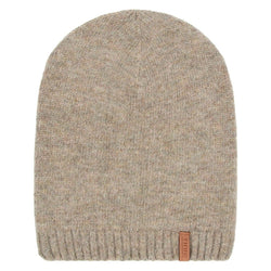 Cappellino di lana forma classica beige
