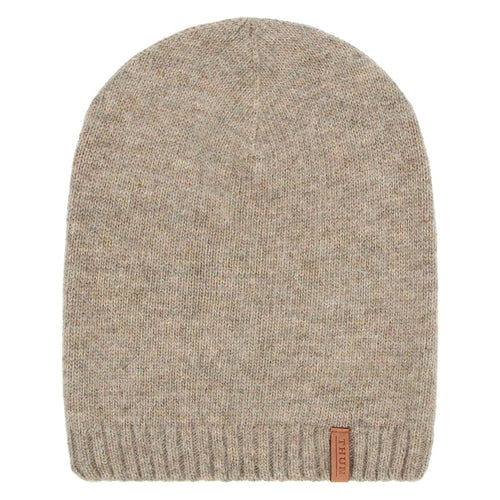 Cappellino di lana forma classica beige
