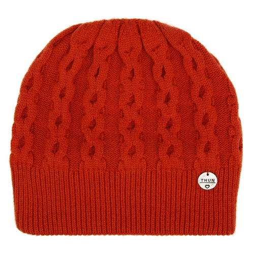 Cappellino di lana rosso