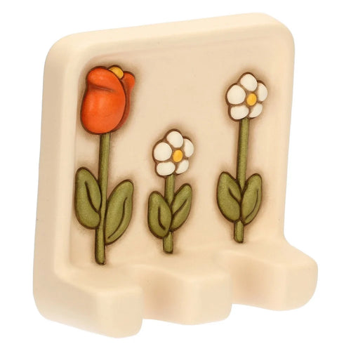 Poggiamestoli triplo in ceramica Happy Country