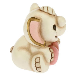 Elefante nascita con cuore rosa mini