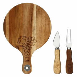 Set tagliere e coltelli per formaggi Regali d'inverno