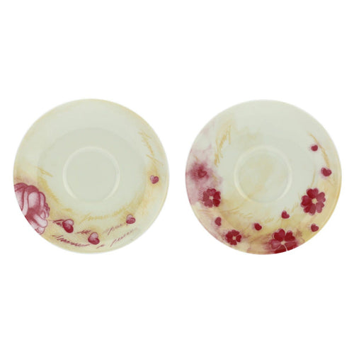 Set 2 tazze medie "Amore primavera"