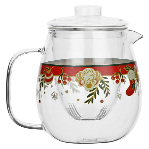 Teiera in vetro Sorprese di Natale - THUN P5063P00