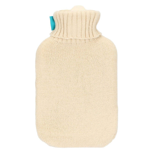 Boule acqua calda con cover in tricot jaqard AbbracciAMI, tortora