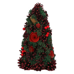 Mini albero di Natale rosso