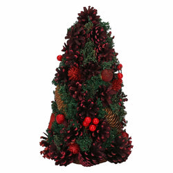 Mini albero di Natale rosso