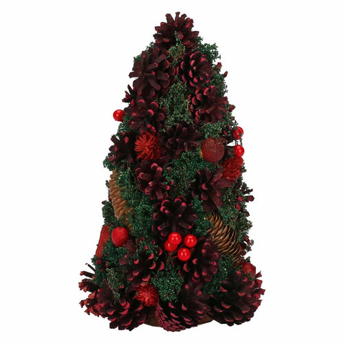Mini albero di Natale rosso