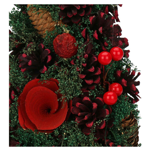 Mini albero di Natale rosso
