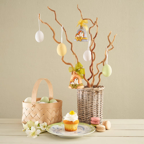 Campanella arancione Limited Edition in ceramica Pasqua 2025