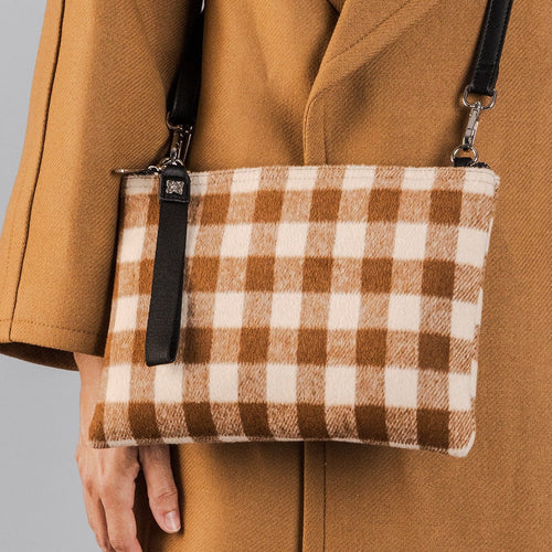 Pochette neoprene, buffalo check