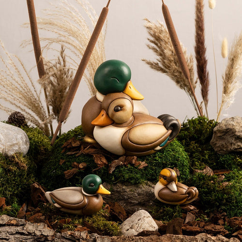 Anatroccolo germano in ceramica, piccolo