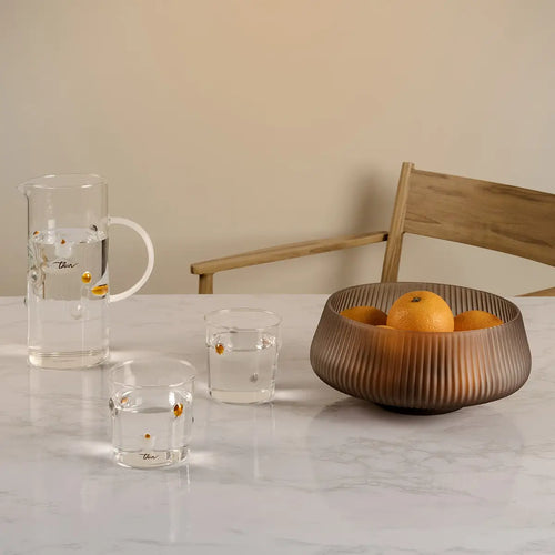 Caraffa in vetro a pois, Pure Elegance