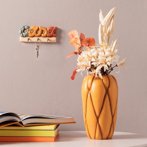Appendichiavi 3 ganci in ceramica Plumé