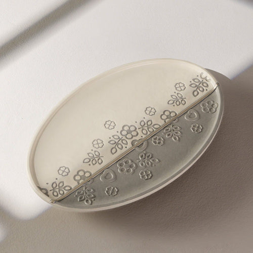 Centrotavola in ceramica Aurea, grande