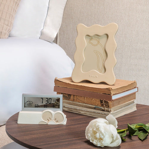 Portafoto in stoneware Iconic Elegance, grande