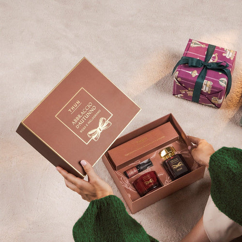 Set diffusore cristalli, bordeaux