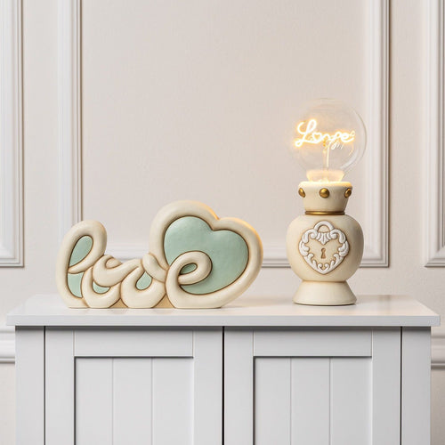 Lampada in ceramica Forever Love